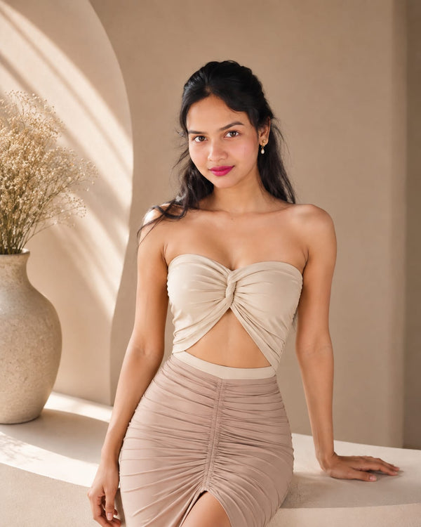 V-neck wrap